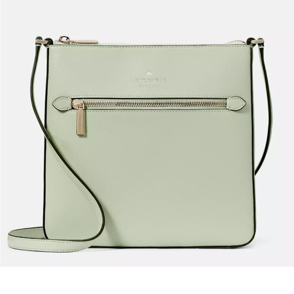 New Kate Spade Sadie North South Crossbody Light Olive